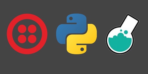 Twilio, Python 和 Bottle logos，版权归各自所有者所有。