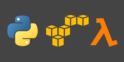 AWS, AWS Lambda 和 Python logos。版权归各自所有者所有。