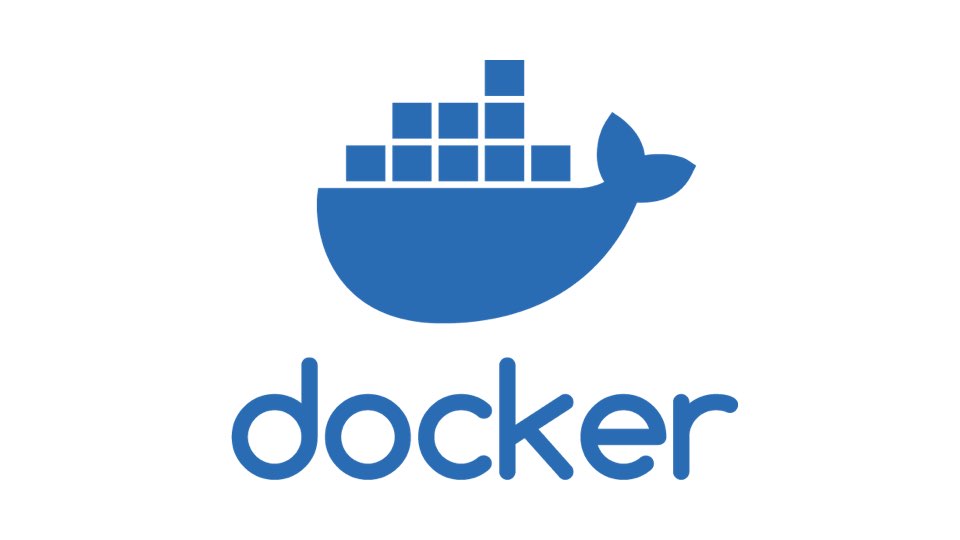 Docker logo.