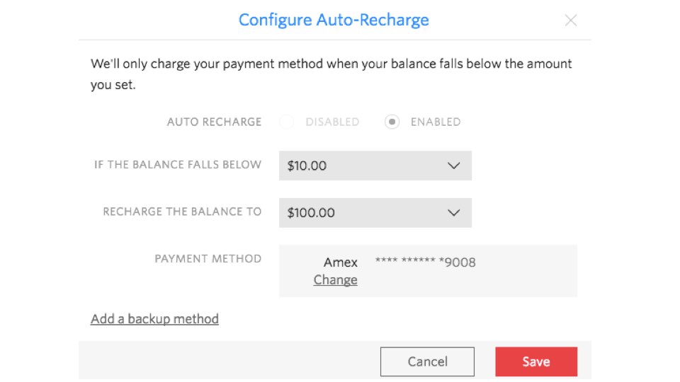 How customers pay for Twilio.