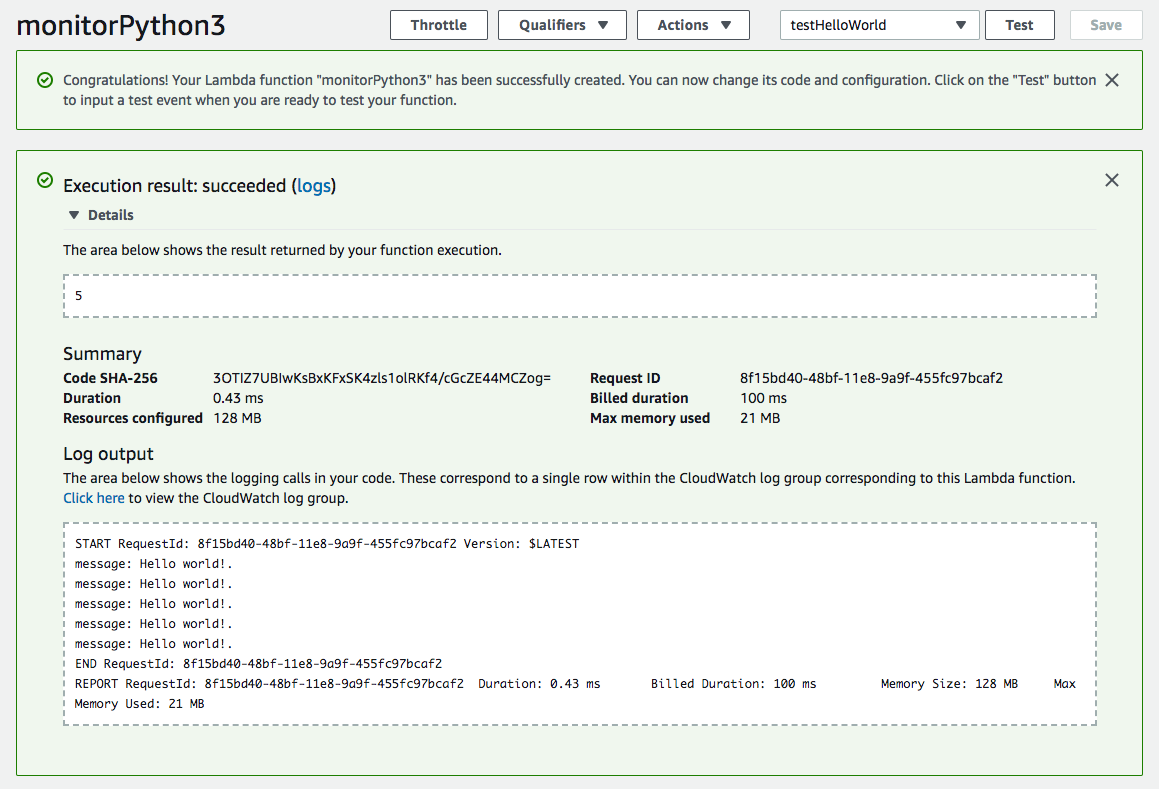 Execution succeeds when there is an integer value for the print_count variable.