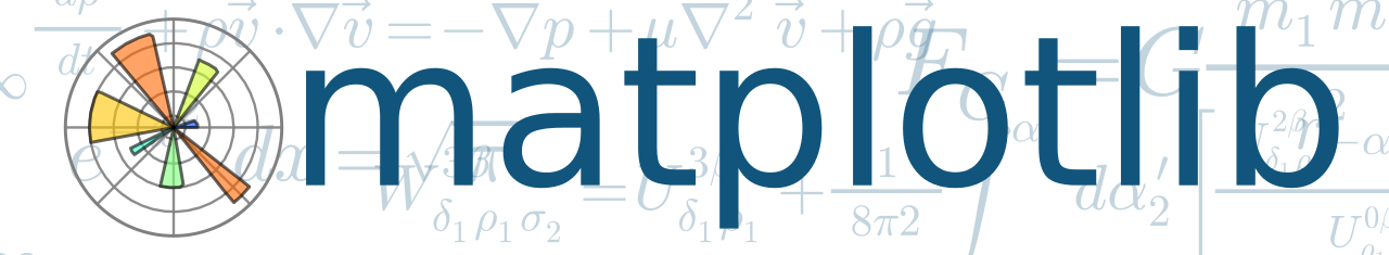 Matplotlib logo.