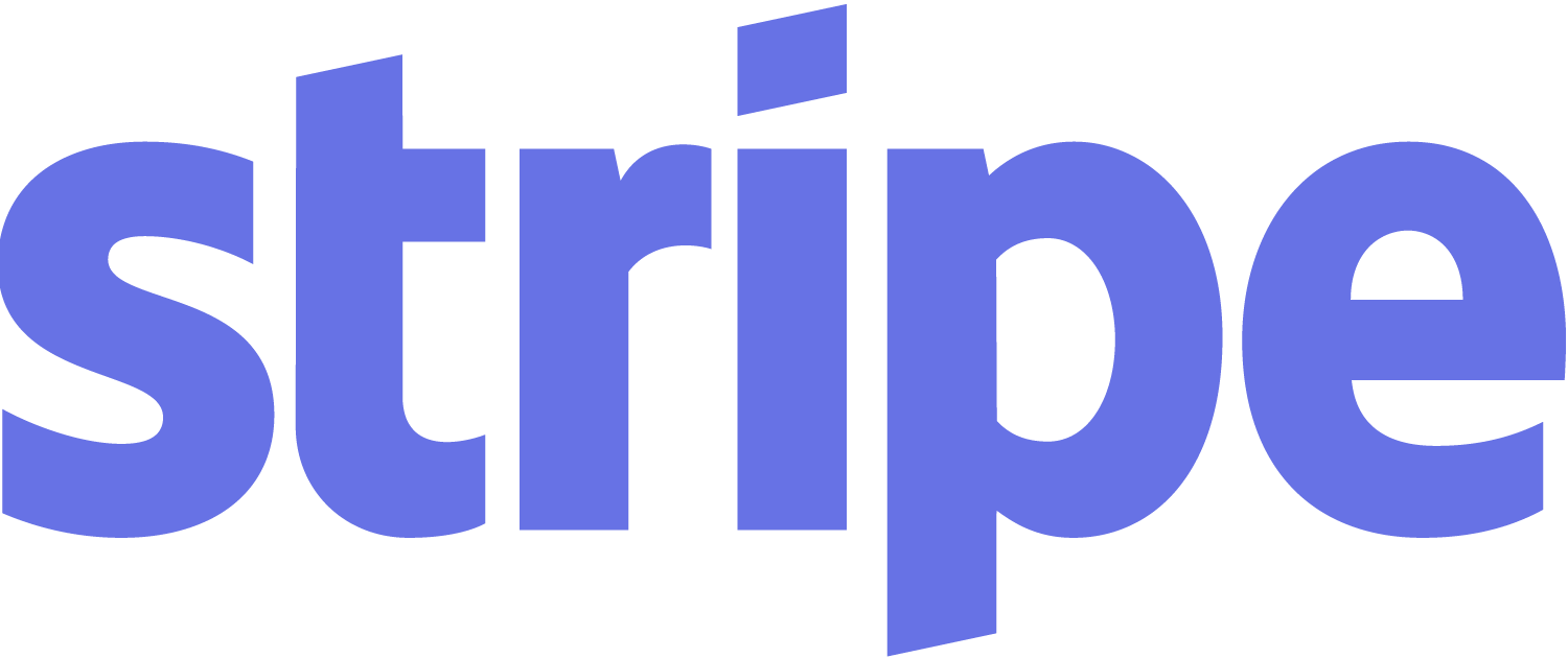 Stripe logo.